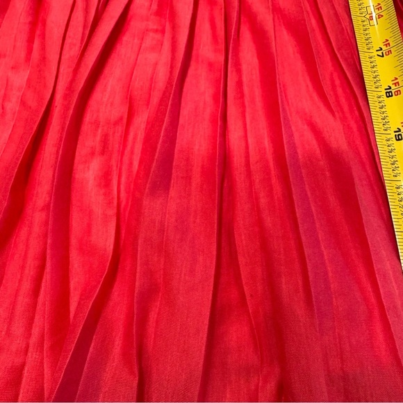 Polo Ralph Lauren Dress Main Street Pink Size 6X Pleated Lined - Picture 6 of 9